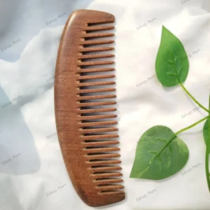 Natural Sandalwood Wide-Tooth Massage Comb