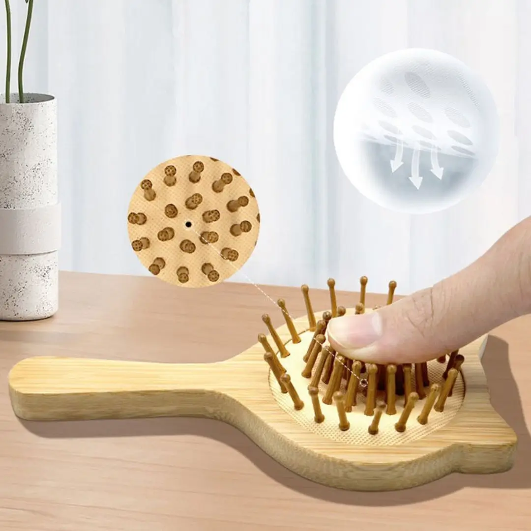 Wooden Massage Brush