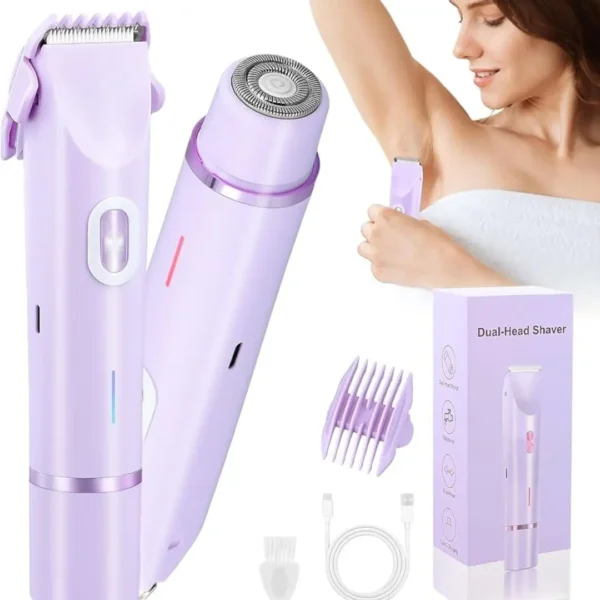2-in-1 Dual Head Ladies Shaver and Packaging Box