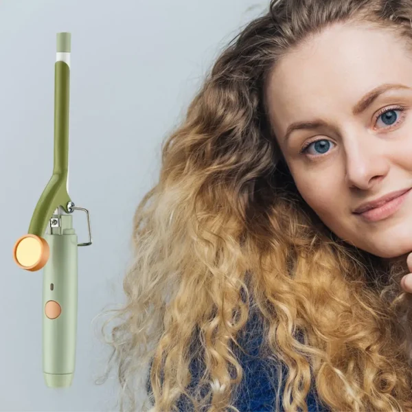 Beautiful Spiral Curls Styling with 9mm Mini Hair Curler