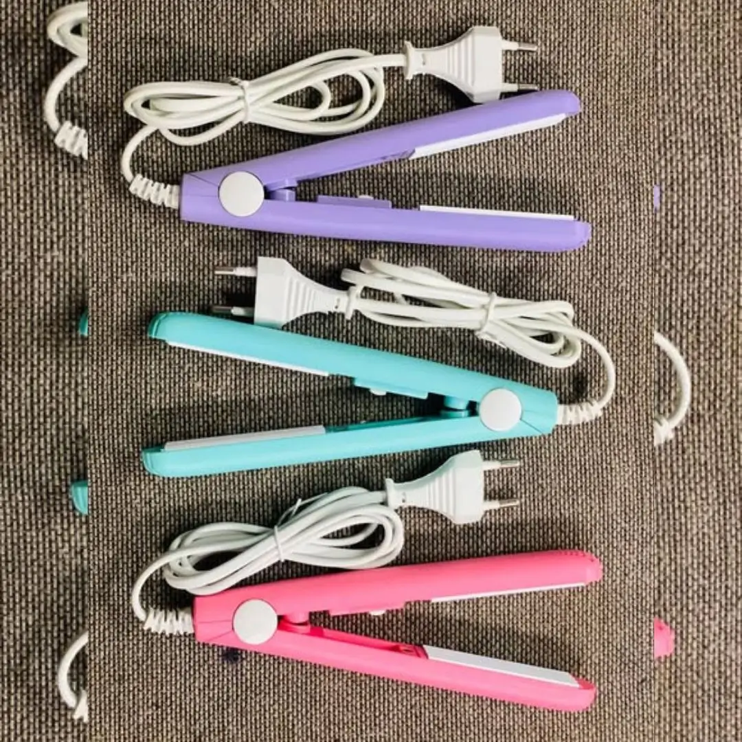 Mini Hair Straightener 17cm Dimension and Usage