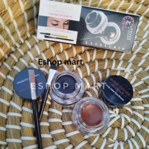 Music Flower 2 In 1 Long-Wear Gel Eyeliner & Eyebrow Gel Kit