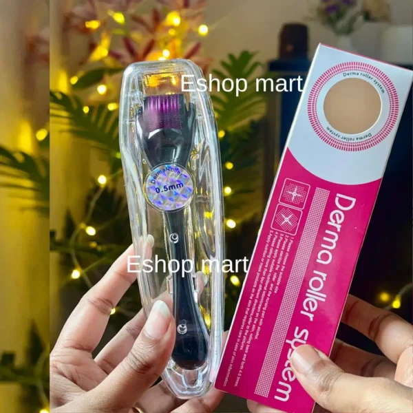 Derma Roller System 0.5mm with protective box Eshop Mart