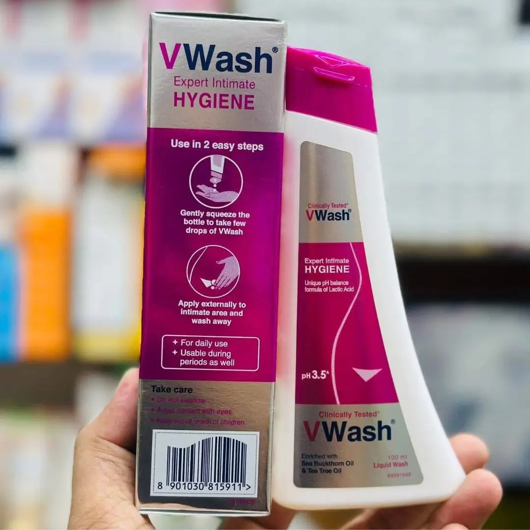 Wash Plus Expert Intimate Hygiene 100ml pack and bottle