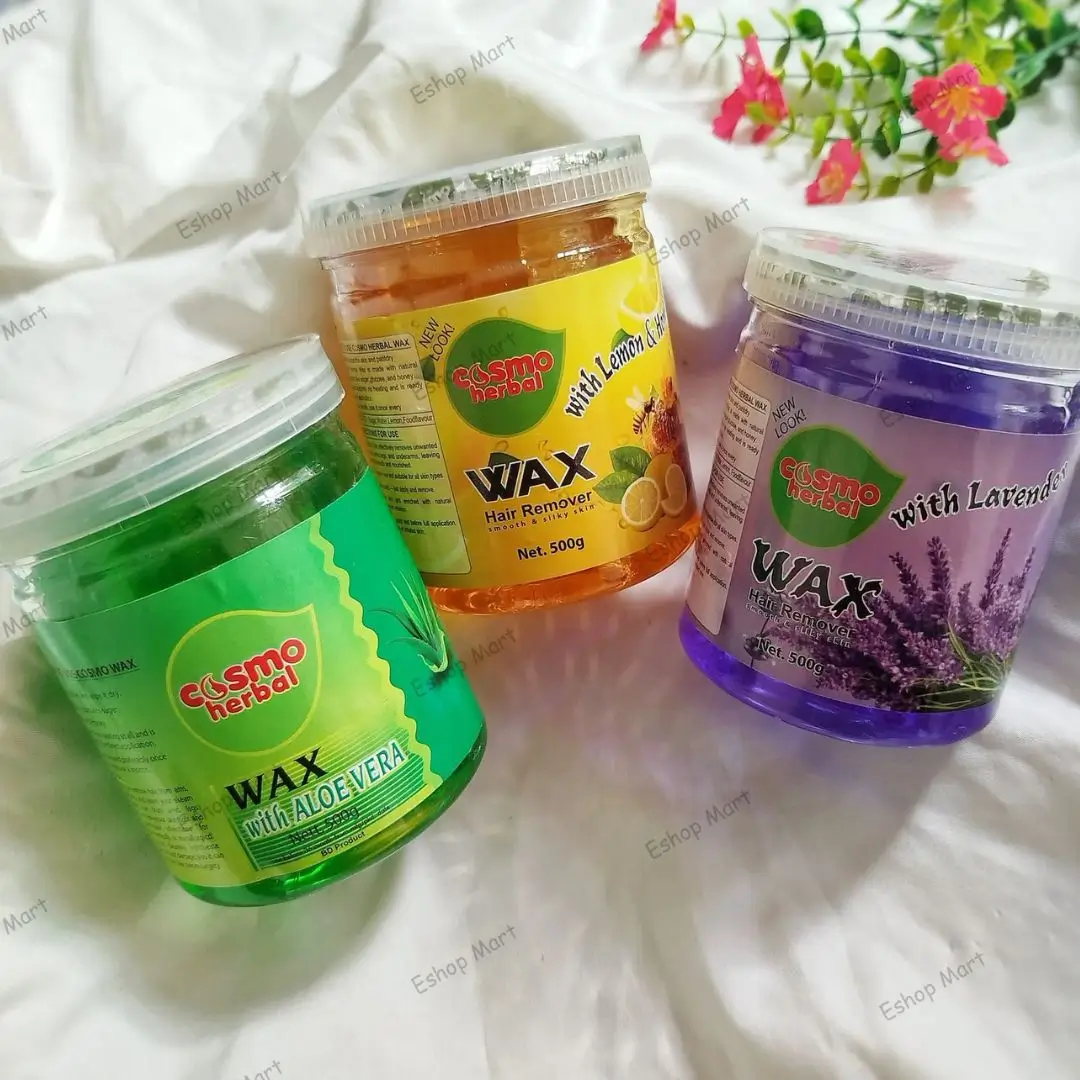 Cosmo Herbal Wax 500g All Flavors Eshop Mart