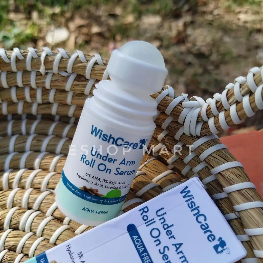 WishCare underarm roll on serum before after 3 weeks results