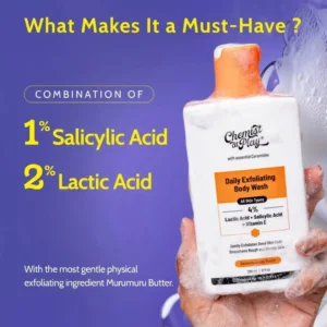 Chemist at Play Daily Exfoliating Body Wash with Lactic Acid & Salicylic Acid (236ml)