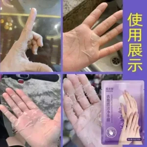 Estania Lavender Exfoliating Cleansing Hand peel of Mask (1 Pair)