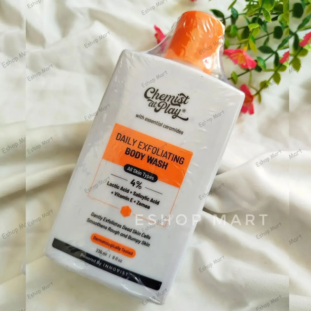 Chemist at Play Body Wash Fades Tan Before After Result