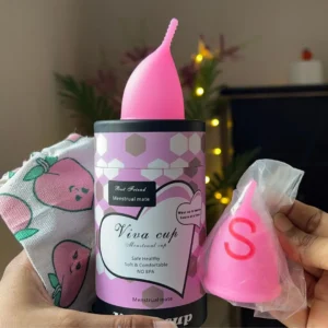 Viva Cup Reusable Soft Medical-Grade Silicone Menstrual Cup (2pcs)