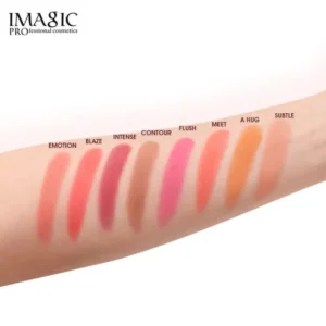 IMAGIC Professional Cosmetics Cheese Contour & Blush Palette (8 Color)